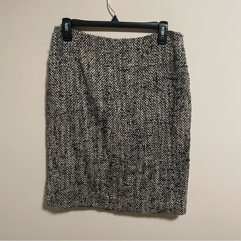 Brooks Brothers Houndstooth Wool Mohair Blend Pencil Skirt- Size 4